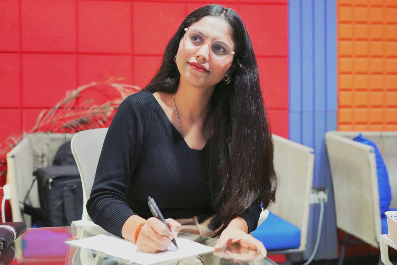 Sapna Dwivedi, host of Talk with Sapna